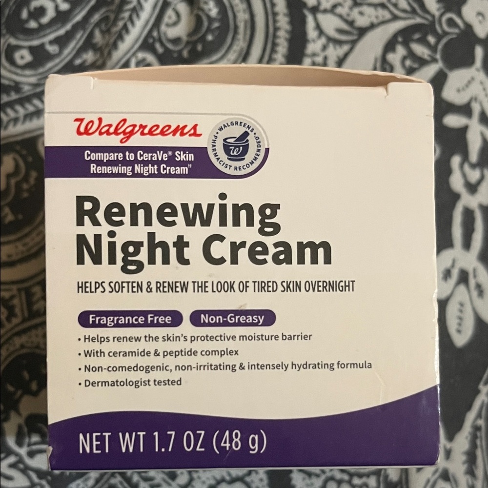 Renewing Night Cream - Fragrance Free